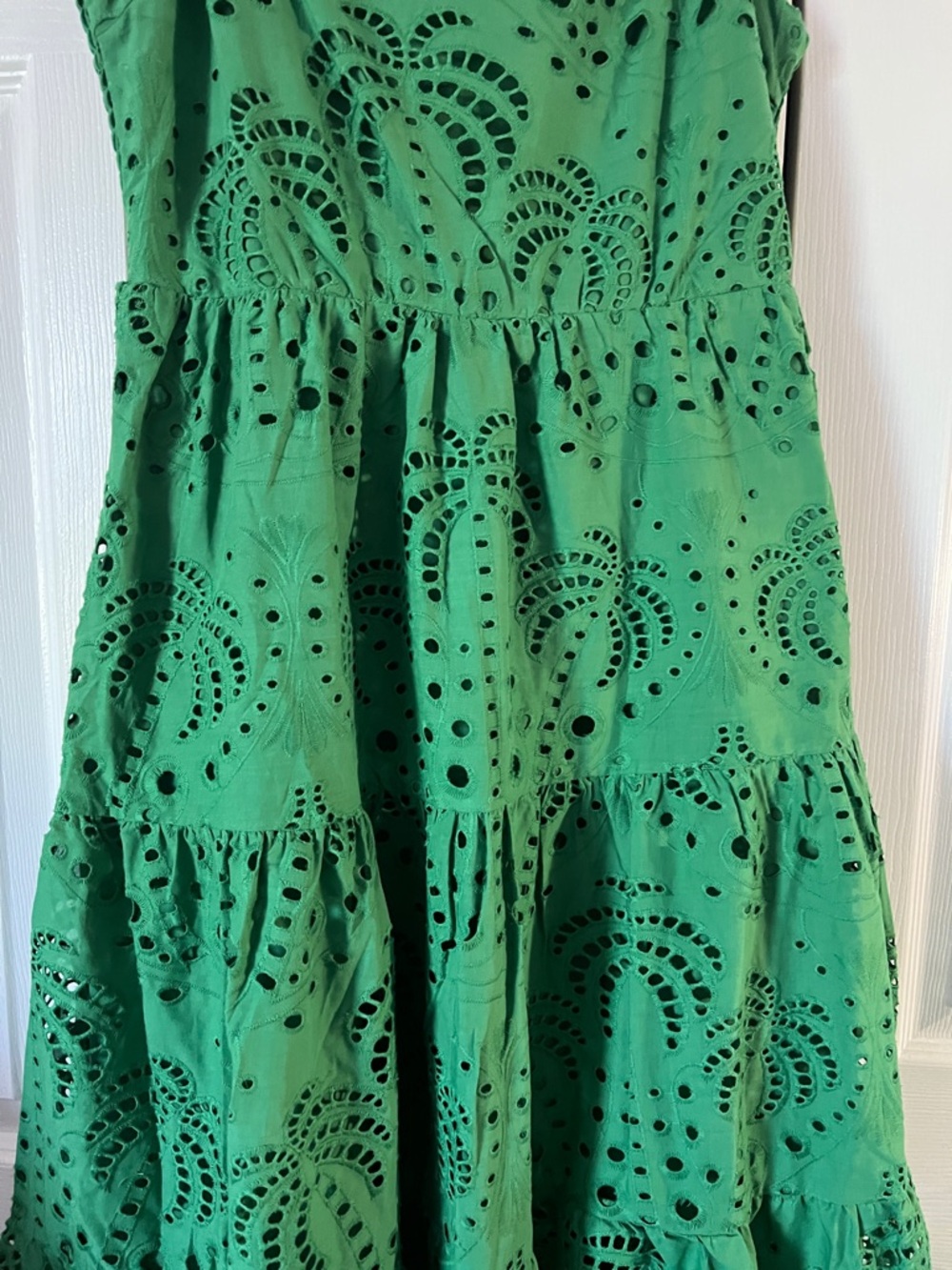 Calypso St. Barth Emerald Green Smocked Dress - Picture 7 of 13